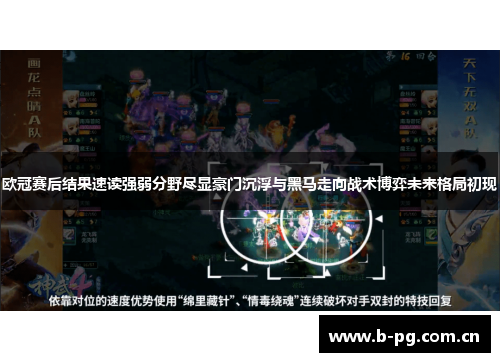 欧冠赛后结果速读强弱分野尽显豪门沉浮与黑马走向战术博弈未来格局初现